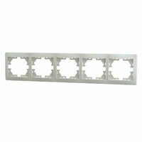 Рамка 5-м Мира горизонт. крем. LEZARD 701-0300-150