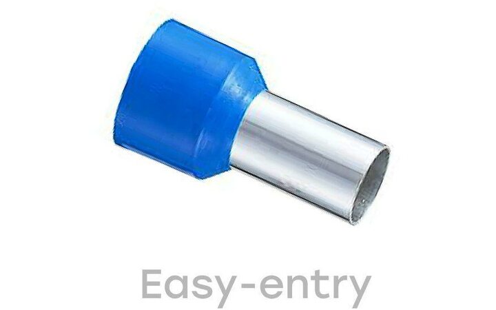 фото - Наконечник штыревой втулочный изол. НШвИ 16.0-12 (уп.50шт) EKF nhvi-16.0-12