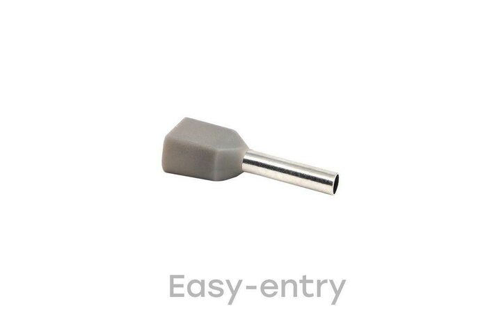 фото - Наконечник штыревой втулочный изол. НШвИ(2) 0.75-8 (уп.50шт) EKF nhvi2-0.75-8