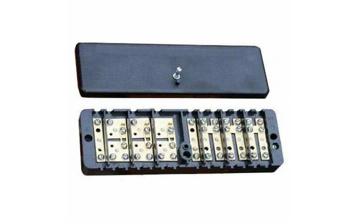 фото - Коробка испытательная перех. (68х220х33) латунь Электродеталь КИП.Л