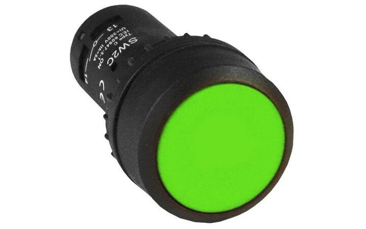 фото - Кнопка SW2C-11 возвратная зел. NO+NC EKF sw2c-11s-g