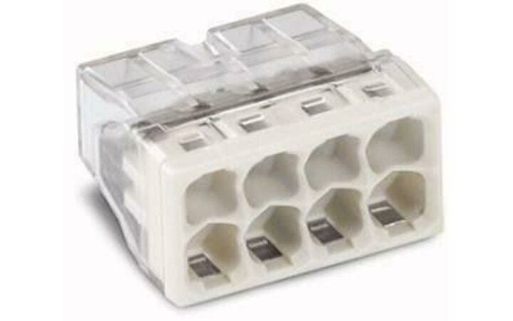 фото - Клемма 8х(0.5-2.5мм) 8-х проводн. для распред. короб. (без п) WAGO 2273-208