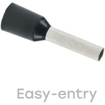 фото - Наконечник штыревой втулочный изол. НШвИ 1.5-8 (уп.50шт) EKF nhvi-1.5-8