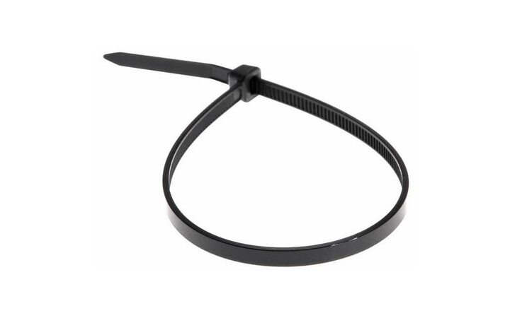 фото - Хомут кабельный 4.8х350 нейл. черн. (уп.100шт) Rexant 07-0351