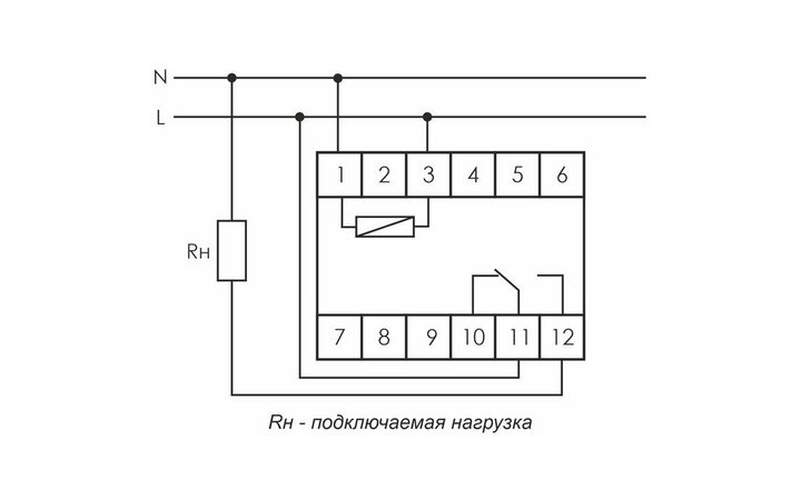 фото - Реле времени PCA-512 (задержка выкл. 230В 8А 1перекл. IP20 монтаж на DIN-рейке) F&F EA02.001.001