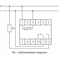 Реле времени PCR-513 (задержка вкл. 230В 8А 1перекл. IP20 монтаж на DIN-рейке) F&F EA02.001.003