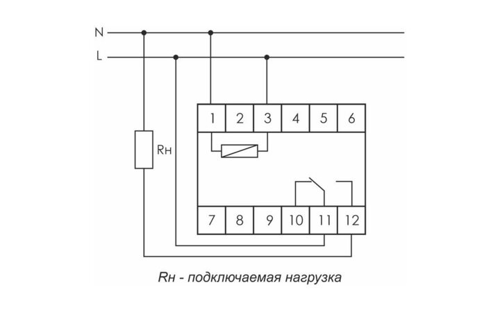 фото - Реле времени PCR-513 (задержка вкл. 230В 8А 1перекл. IP20 монтаж на DIN-рейке) F&F EA02.001.003