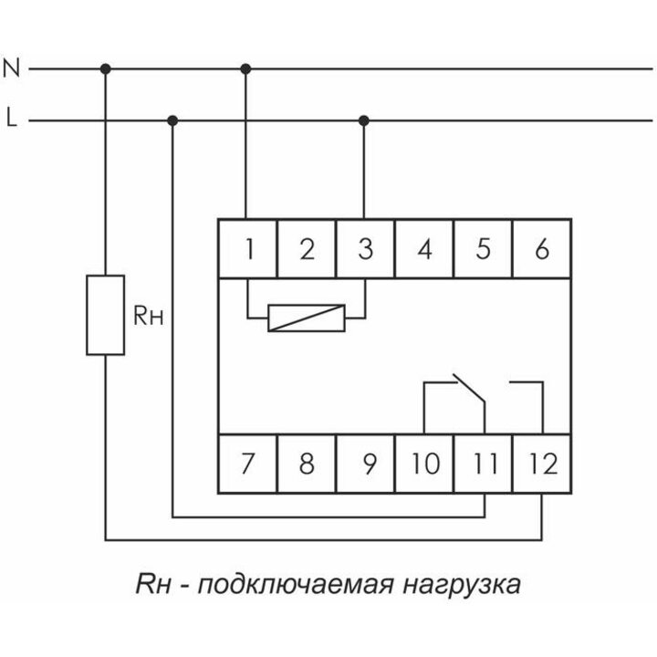 фото - Реле времени PCR-513 (задержка вкл. 230В 8А 1перекл. IP20 монтаж на DIN-рейке) F&F EA02.001.003