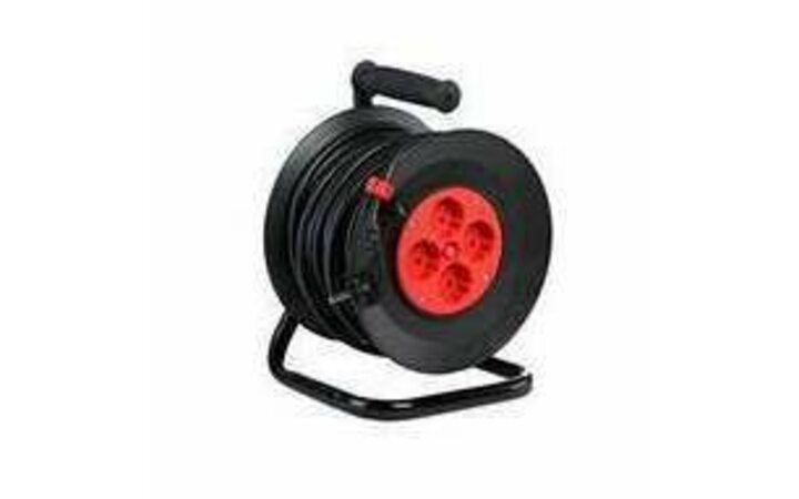 фото - Удлинитель на катушке 4х30м без заземл. 6А IP20 1.3кВт Союз 481S-3103