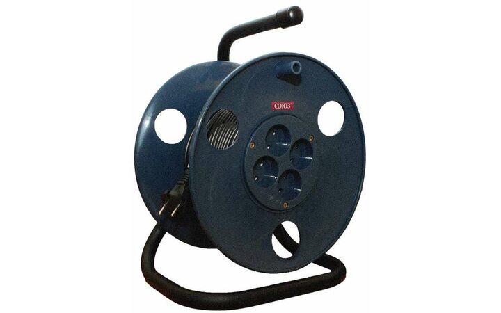 фото - Удлинитель на катушке 4х50м без заземл. IP20 3.5кВт Союз 481S-3305