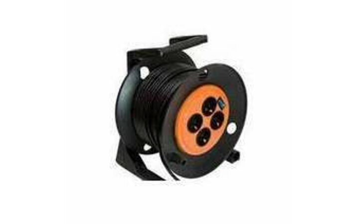 фото - Удлинитель на катушке 4х50м с заземл. 10А IP20 2.2кВт Союз 481S-3409