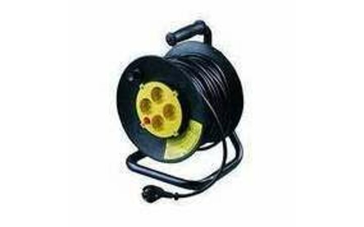 фото - Удлинитель на катушке 4х40м с заземл. 16А IP20 3.7кВт Союз 481S-3604