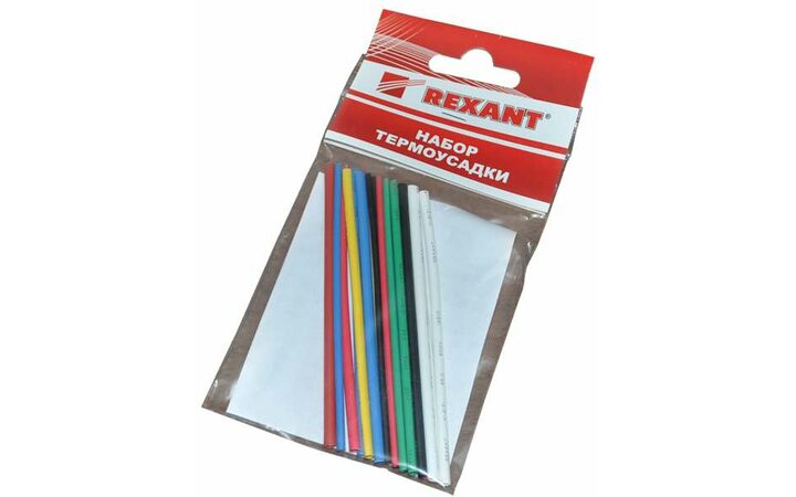 фото - Набор трубок термоусадочных тонкостен. №4 (РЫБОЛОВ) разноцвет. Rexant 29-0104