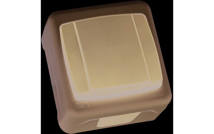 фото - Выключатель 1-кл. ОП 10А IP55 сер. Makel 36064101