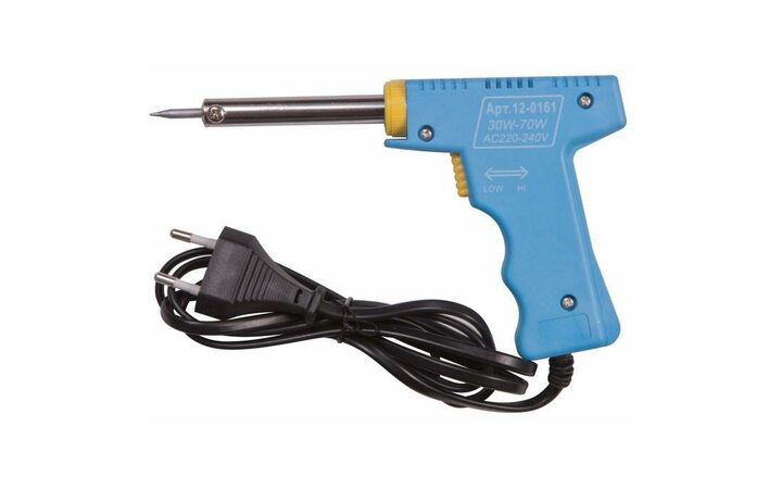 фото - Паяльник импульсный 220В 30-70Вт Rexant 12-0161