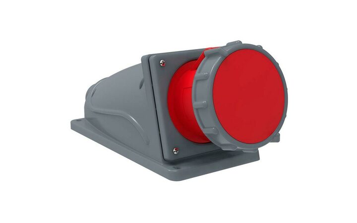 фото - Розетка ОП Magnum 63А 380-415В 3P+PE 6ч ССИ-134 IP67 IEK PSN12-063-4