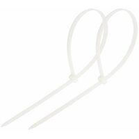 Хомут кабельный 4.8х300 нейл. бел. (уп.100шт) Rexant 07-1302