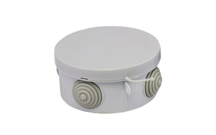 фото - Коробка распаячная КМР-040-039 наружная с крышкой 85х40 АБС 4 мембранных ввода IP54 EKF plc-kmr-040-039