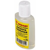 Флюс для пайки 'Паяльная кислота' 30мл (уп.10шт) Rexant 09-3610