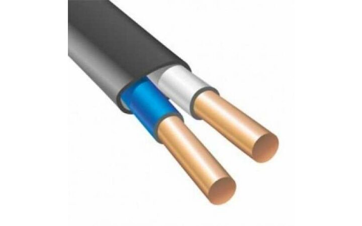 фото - Кабель ВВГ-Пнг(А) 2х2.5 ок (N) 0.66кВ (бухта 10м) (шт) АЛЬФАКАБЕЛЬ 45992