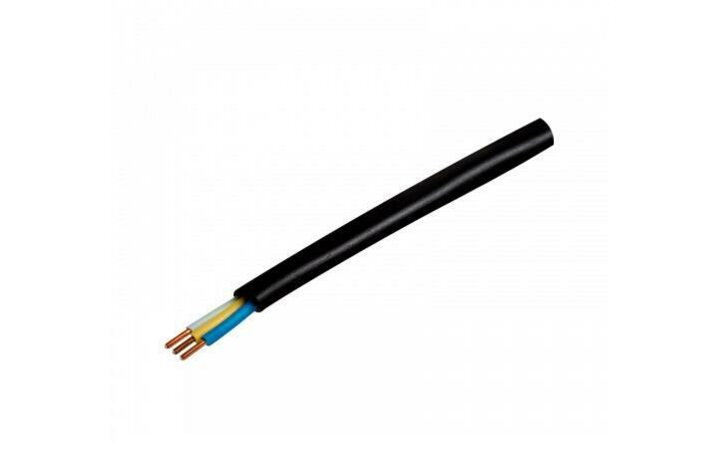 фото - Кабель ВВГ-Пнг(А) 3х2.5 ок (N PE) 0.66кВ (бухта 10м) (шт) АЛЬФАКАБЕЛЬ 45990