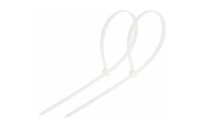 фото - Хомут кабельный 7.6х500 нейл. бел. (уп.100шт) Rexant 07-0502