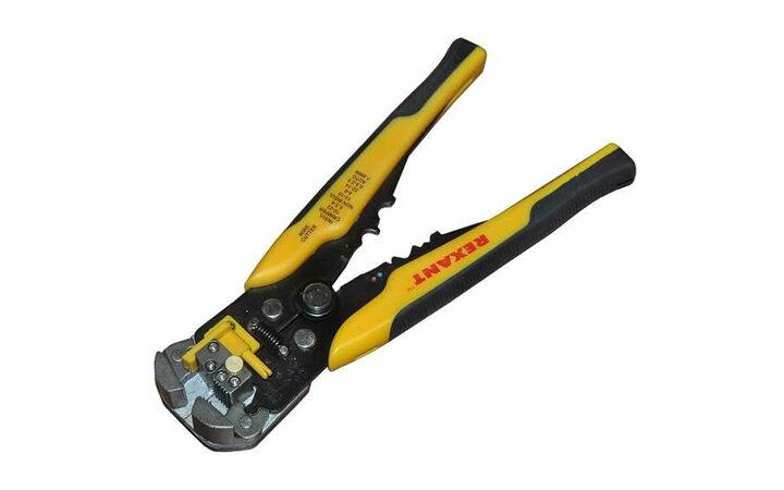 фото - Инструмент для зачистки кабеля 0.2-6.0 и обжима након. HT-766 (TL-766) REXANT 124005