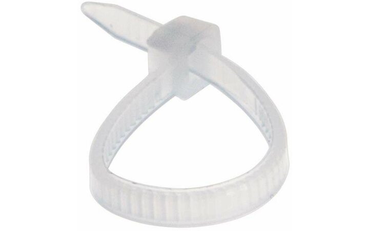 фото - Хомут кабельный 2.5х100 нейл. бел. (уп.100шт) Rexant 70100