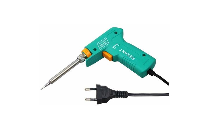 фото - Паяльник импульсный (HS-50) 220В 30-130Вт (ZD-80) REXANT 12-0162