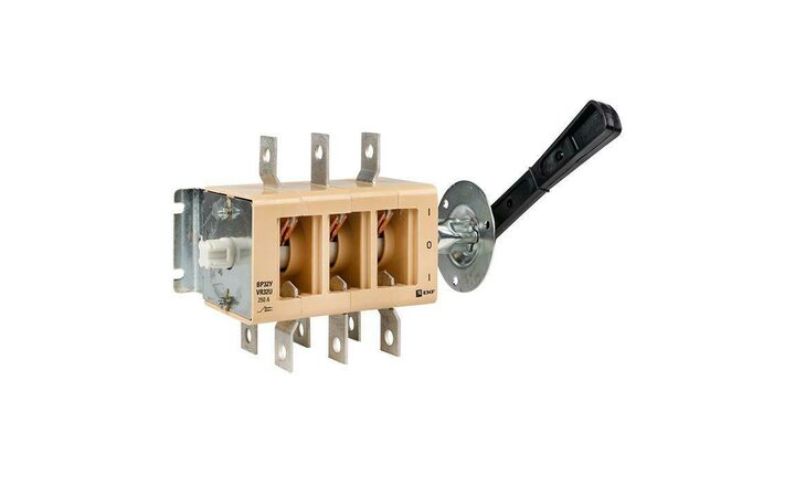 фото - Выключатель-разъединитель ВР32У-35B71250 250А 2 напр. с дугогасит. камерами съемная лев./прав. рукоятка MAXima EKF uvr32-35b71250