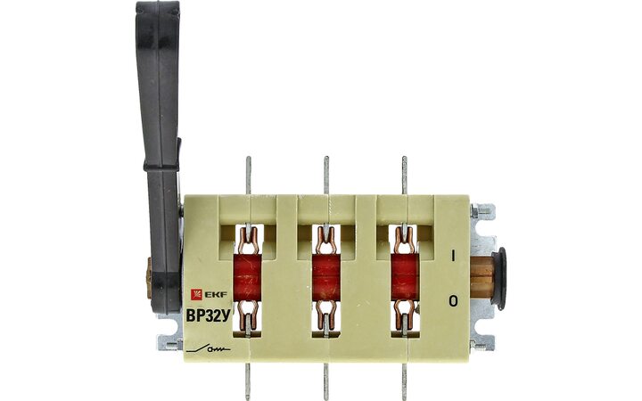 фото - Выключатель-разъединитель ВР32У-37B71250 400А 2 напр. с дугогасит. камерами съемная лев./прав. рукоятка MAXima EKF uvr32-37b71250