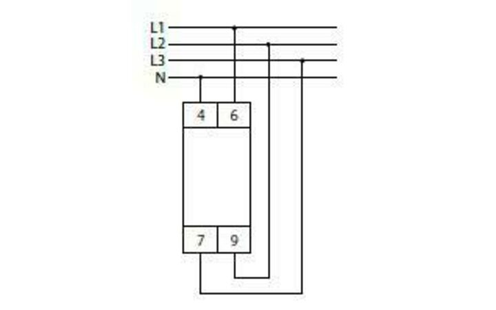 фото - Указатель напряжения LK-713 3 зел. светодиода (сигнализация наличия 3ф 35мм 3х400/230+N IP20 монтаж на DIN-рейке) F&F EA04.007.002