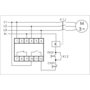 фото - Реле контроля и наличия фаз CZF-312 (монтаж на DIN-рейке 35мм, регулировка порога, без задержки отключения, 3х400/230+N 2х8А 1Z 1R IP20) F&F EA04.001.007