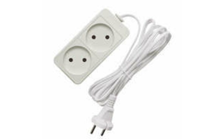 фото - Удлинитель 2х3м без заземл. 6А IP20 ШВВП 1.3кВт Союз 481S-0203