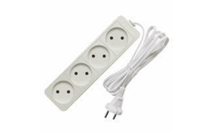 фото - Удлинитель 4х3м без заземл. 6А IP20 ШВВП 1.3кВт Союз 481S-0403