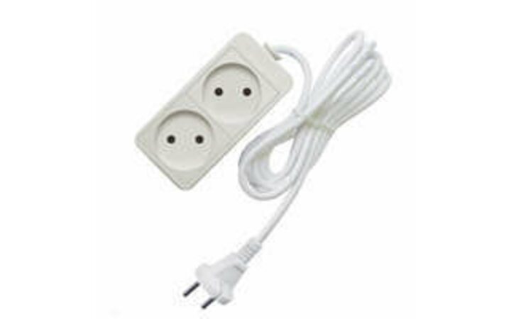 фото - Удлинитель ПВС 2х1.5м без заземл. 10А IP20 2.2кВт Союз 481S-1201