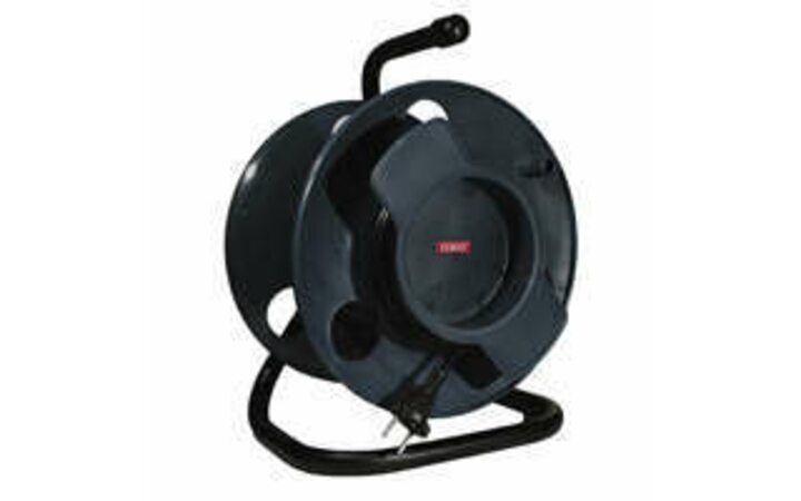 фото - Удлинитель на катушке 1х30м без заземл. 10А IP20 2.2кВт с выносн. розеткой Союз 481S-2203