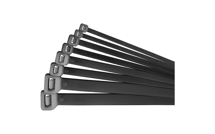 фото - Хомут кабельный 71 337 NCT-036-200-100/BL 3.6х200 нейл. черн. (уп.100шт) Navigator 71337