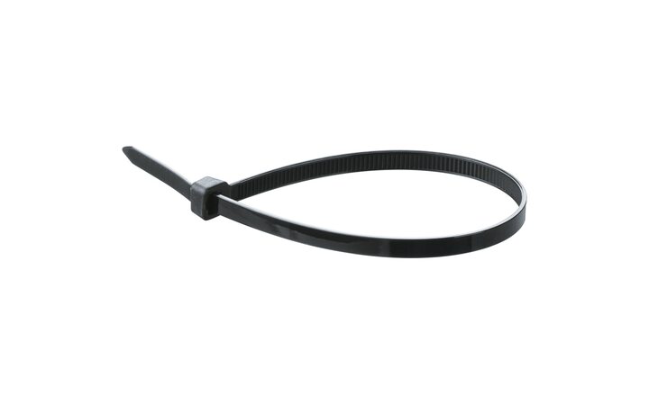 фото - Хомут кабельный 71 340 NCT-048-200-100/BL 4.8х200 нейл. черн. (уп.100шт) Navigator 71340