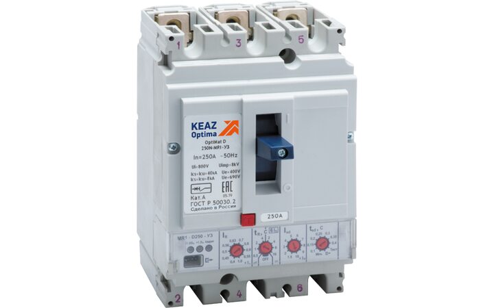 фото - Выключатель автоматический 100А 40кА OptiMat D100N MR1 У3 КЭАЗ 144412