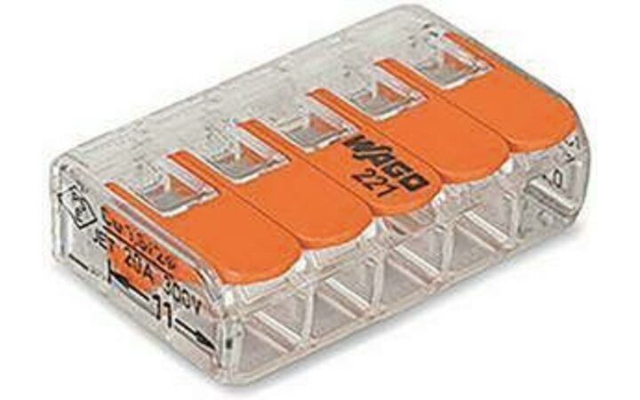 фото - Клемма универс. компактная 5х(0.14-4.0) WAGO 221-415