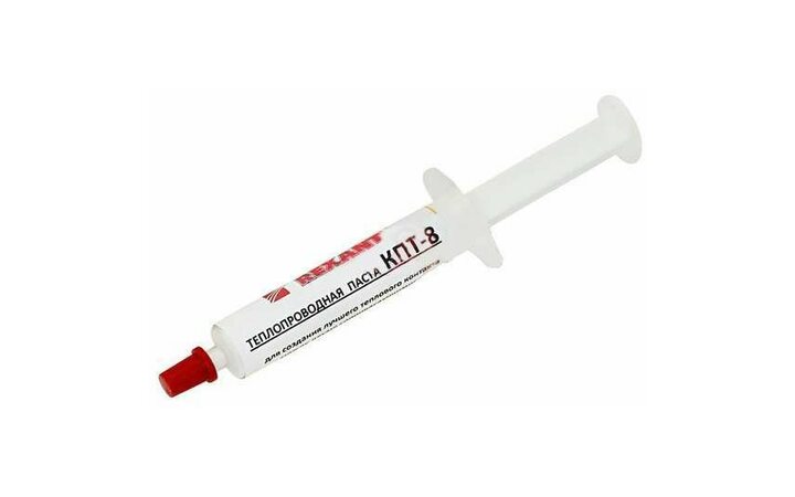 фото - Паста теплопроводная КПТ-8 шприц 2мл REXANT 09-3751