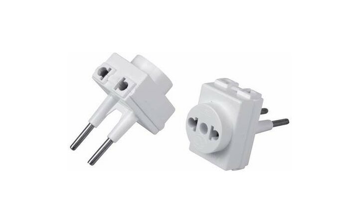 фото - Переходник электрический 'Козья ножка' 220В 10А REXANT 11-1065