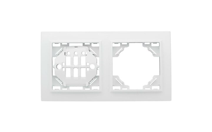 фото - Рамка 2-м Минск горизонтальная бел. Basic EKF ERM-G-302-10