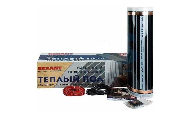 фото - Комплект 'Теплый пол' (пленка) Ultra RXM 220-0.5-7 (1540Вт/0.5х14м/S обогрева: 7кв.м) Rexant 51-0510-4