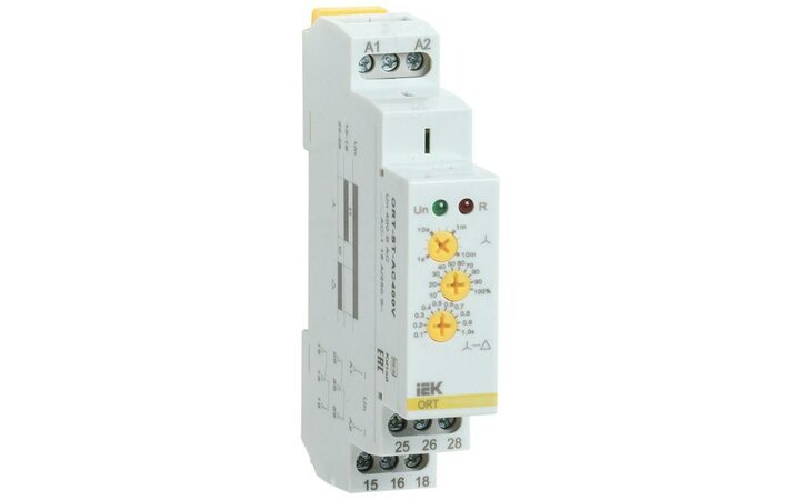 фото - Реле пуска звезда-треугольник ORT 400В AC IEK ORT-ST-AC400V