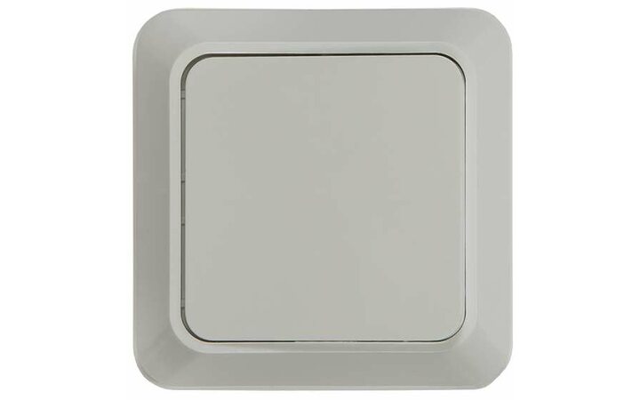 фото - Выключатель 1-кл. ОП Bolleto 10А IP20 7021 бел. ASD / IN HOME 4680005959747