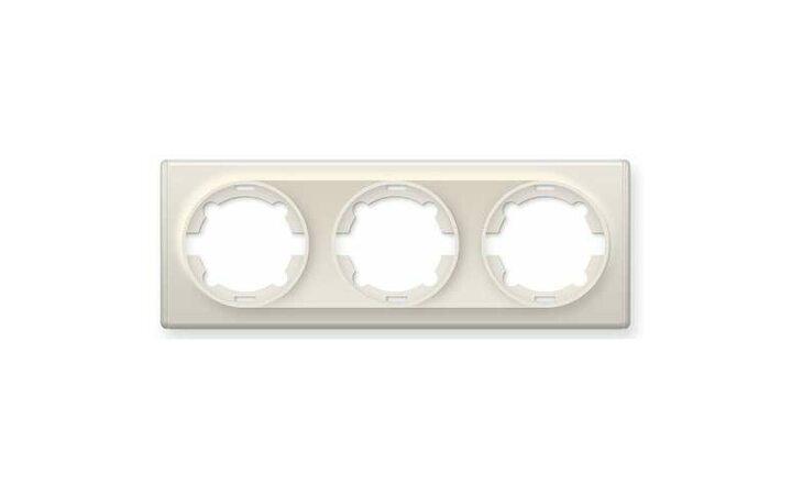фото - Рамка 3-м Florence беж. 1E52301301 OneKeyElectro 2172807