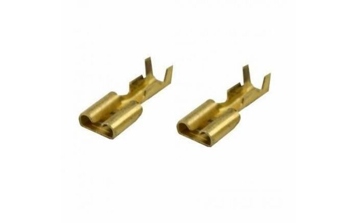 фото - Клемма плоская (гнездо-7.7мм) 1-1.5кв.мм (DJ622-D6.3B) Rexant 08-0912