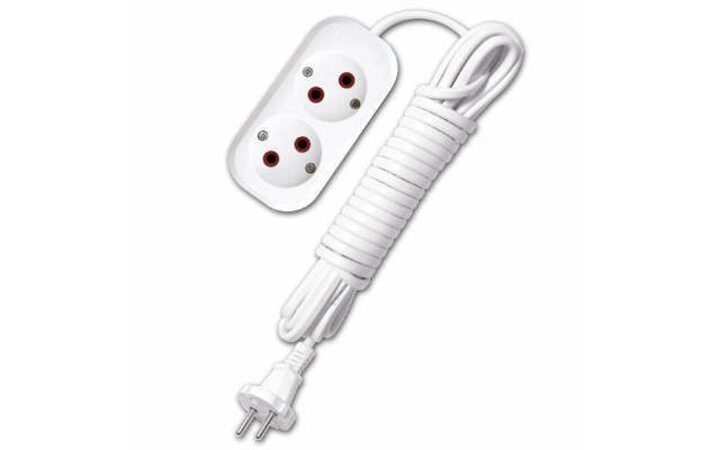 фото - Удлинитель 2х5м без заземл. 6А IP20 У6-011 ШВВП 2х0.75 UNIVersal 9631913